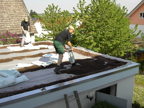 46 Handwerksbetriebe stehen als Partnerbetriebe der Initiative Grün sucht Dach für die Anlage von Gründächern zur Verfügung. Bild: BuGG, Berlin 